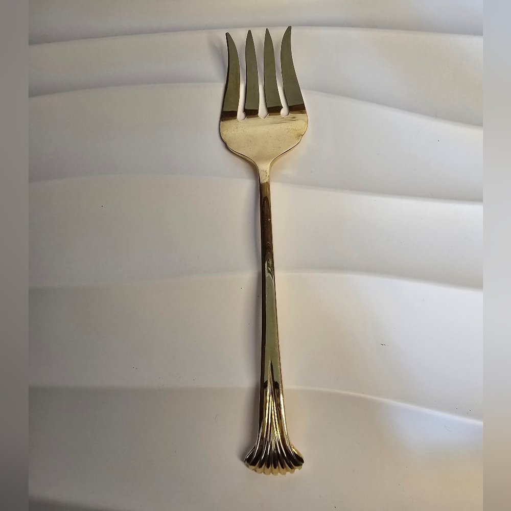 Serving Fork "Supreme" pattern by Towle, manufactured in Japan